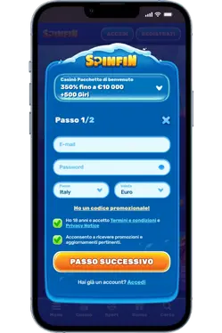 Spinfin modulo di registrazione